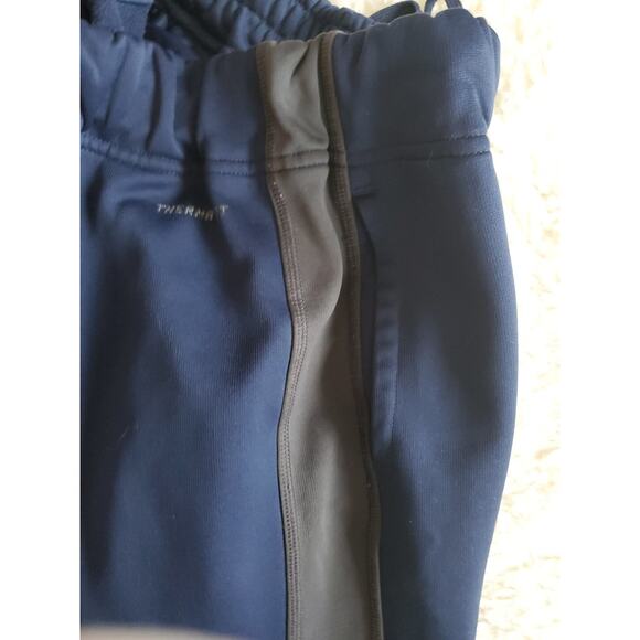 Nike Pants Womens Small (29x31) Therma Fit Navy Blue Athletic Lined Sweatpants - Picture 7 of 7